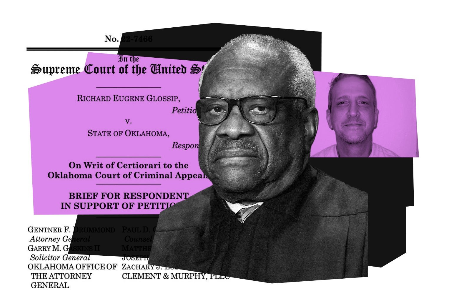 Clarence Thomas leaps through crazy hoops to try to kill Richard Glossip.