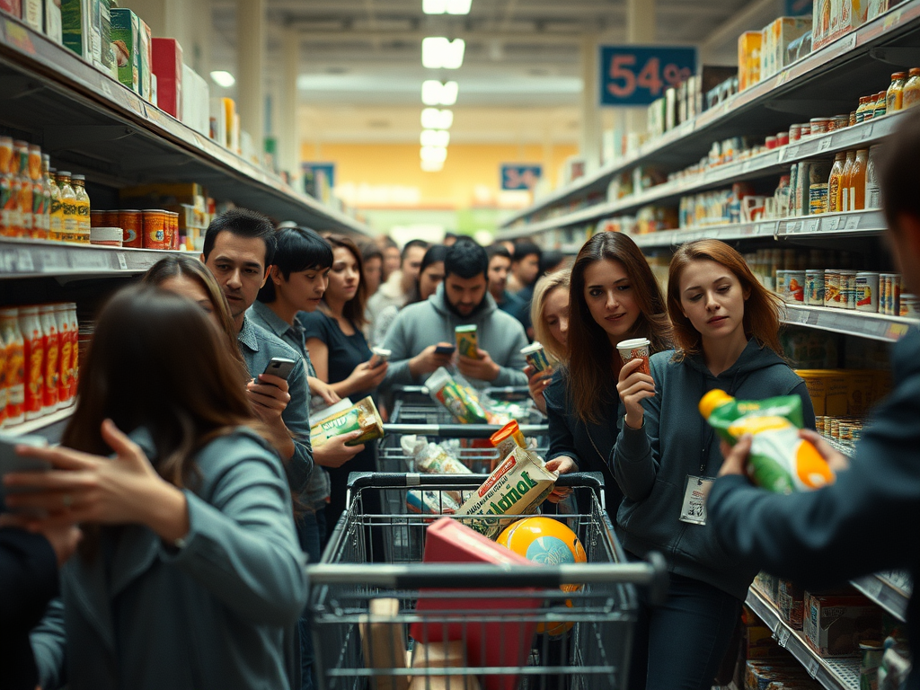 panic-buying Panic buying in U.S. ports strike is creating grocery supply concerns