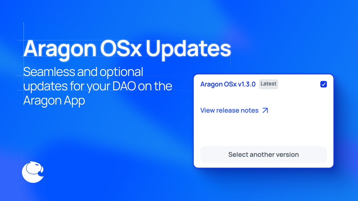 seamless and optional updates for your DAO