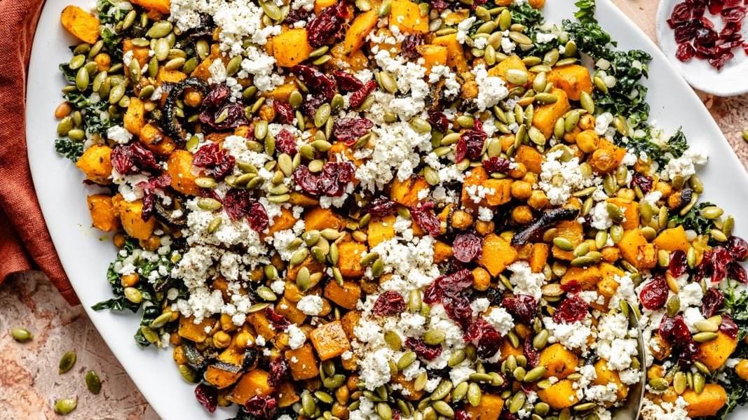 Warm Roasted Vegetable Harvest Couscous Salad